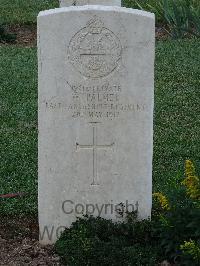 Salonika (Lembet Road) Military Cemetery - Palmer, W